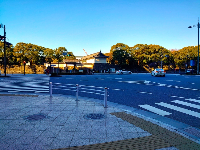 皇居とその大手門