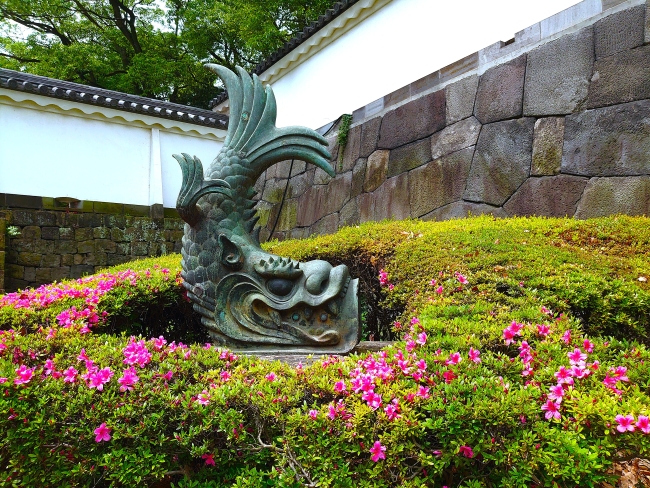 渡櫓門の鯱