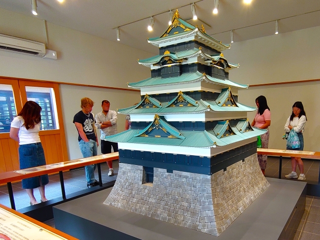 徳川家光時代の天守模型