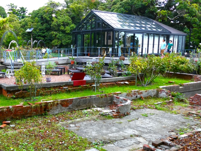 コッキングの温室の遺構